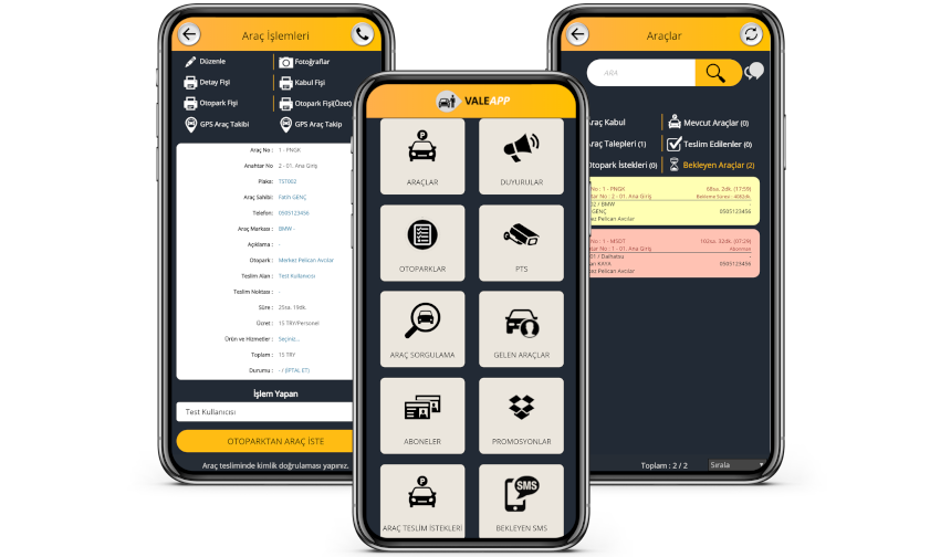 ValeApp Person Staff Management Mobile App Automation System